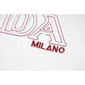 PRADA 背後大簍空LOGO短袖 (白)_3