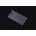 PRADA 背後大簍空LOGO短袖 (黑)_4