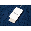 DIOR 滿版LOGO浮雕短袖 (藍)_2