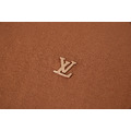 LOUIS VUITTON 小皮標徽標短袖 (棕色)_2