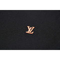 LOUIS VUITTON 小皮標徽標短袖 (黑)_2