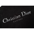 DIOR 破洞做舊印花短袖（黑色）_3
