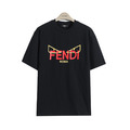 FENDI 小惡魔眼睛印花短袖