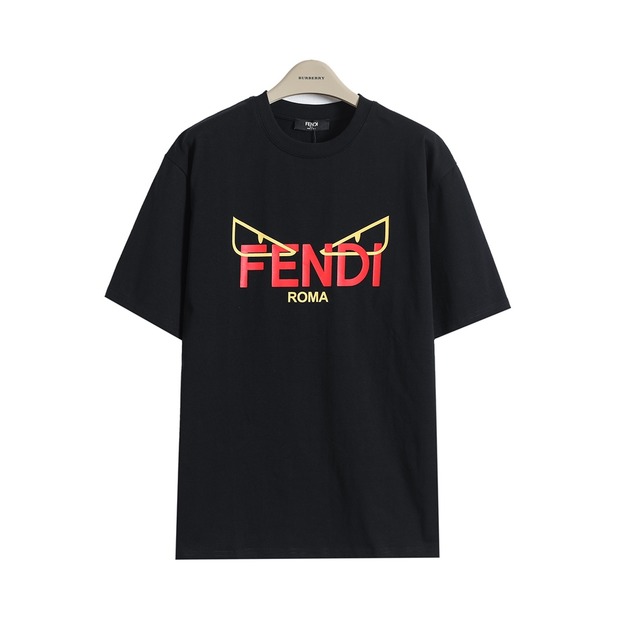 FENDI 小惡魔眼睛印花短袖