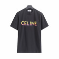 CELINE 膠囊系列漸層字母印花短袖