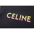 CELINE 膠囊系列漸層字母印花短袖_2