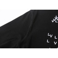 LOUIS VUITTON 滿天星logo刺繡短袖 (黑)_4