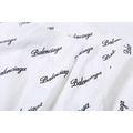 BALENCIAGA 藝術簽名logo彈幕短袖襯_5