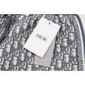 DIOR 側提花織帶拼接時尚休閒短褲 (白)_9