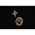 LOUIS VUITTON 素描花卉刺繡針織短袖（黑色）_3