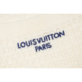 LOUIS VUITTON 華夫格撞色口袋字母刺繡短袖襯衫_2