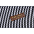 LOUIS VUITTON 皮牌徽章細條紋針織短袖_2