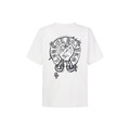 CHROME HEARTS 十字馬蹄印花短袖 (白)