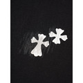 CHROME HEARTS 十字馬蹄印花短袖 (黑)_3