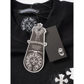 CHROME HEARTS 十字馬蹄印花短袖 (黑)_4