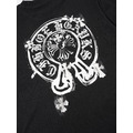 CHROME HEARTS 十字馬蹄印花短袖 (黑)_2