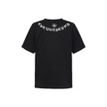 CHROME HEARTS 十字刺繡磨破短袖 (黑)_1