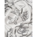 CHROME HEARTS 馬蹄印花素描logo短袖 (白)_5