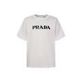 PRADA 經典LOGO短袖 (白)
