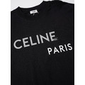 CELINE 經典字母LOGO PARIS短袖 (黑)_2