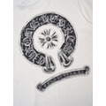CHROME HEARTS 船錨馬蹄手繪短袖 (白色)_3