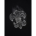 CHROME HEARTS 船錨馬蹄手繪短袖 (黑色)_2