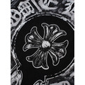 CHROME HEARTS 船錨馬蹄手繪短袖 (黑色)_4