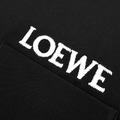 LOEWE 經典刺繡LOGO口袋短袖 (黑色)_2