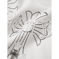 CHROME HEARTS 三十字架刺繡短袖 (白色)_5