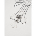 CHROME HEARTS 三十字架刺繡短袖 (白色)_4