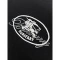 BURBERRY 格紋騎士印章短袖 (黑)_2