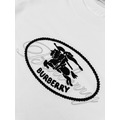 BURBERRY 格紋騎士印章短袖 (白)_2