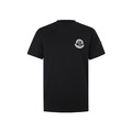MONCLER 經典左胸LOGO短袖 (黑色)