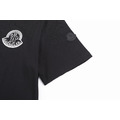 MONCLER 經典左胸LOGO短袖 (黑色)_3