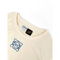 LOEWE 領口馬賽克刺繡短袖 (米色)_3