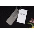 DIOR 花卉刺繡短袖（黑色）_3