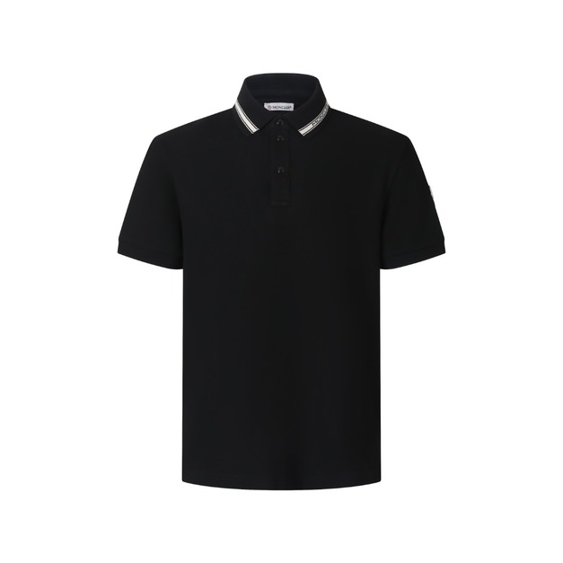 MONCLER 領口LOGO條紋標識 POLO 衫
