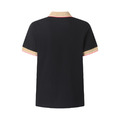 BURBERRY 字母標識 POLO 衫 (黑色)_1