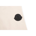 MONCLER 棉質標識LOGO針織短袖 (米白)_3