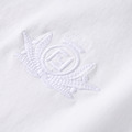 FENDI Club純色徽章短袖 (白)_2