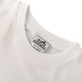 HERMES 刺繡貼片C.D.S短袖 (白)_3