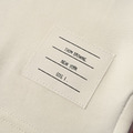 THOM BROWNE 袖口織帶短袖 (白)_3