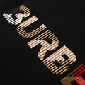 BURBERRY 八色字母繡短袖 (黑)_2