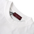 GUCCI 黑字塗鴉LOGO短袖_5