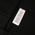 BURBERRY 格紋拼領珠地布短袖POLO衫 (黑)_6