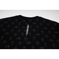 CHROME HEARTS 後背滿版小LOGO短袖 (黑)_2