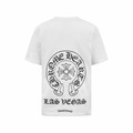 CHROME HEARTS 後背馬蹄鐵梵文短袖 (白)