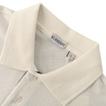 BURBERRY 戰馬格子門禁短袖POLO衫 (白)_3