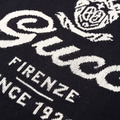 Gucci 嵌花針織短袖 (黑)_2