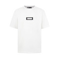 Y-3 方塊LOGO短袖 (白)